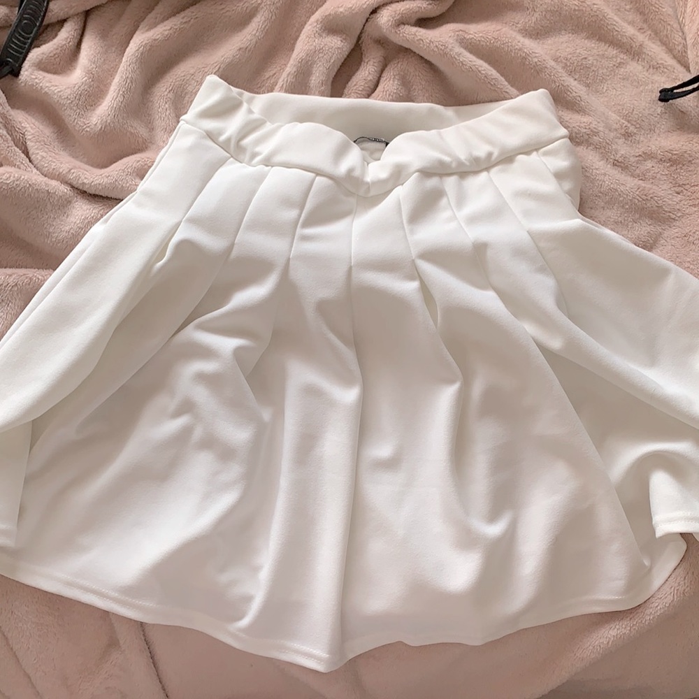 White Tennis Skirt